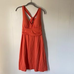 Tommy Bahama coral-orange dress